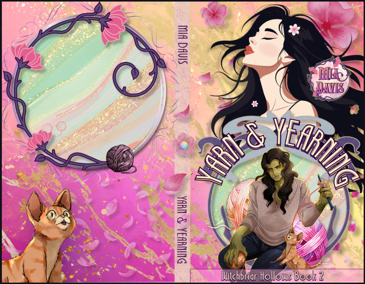 Yarn and Yearning paperback wrap (Mia Davis)
