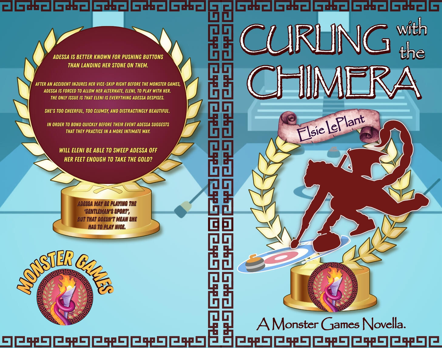 Curling with the Chimera paperback wrap (novella by Elsie LePlant)